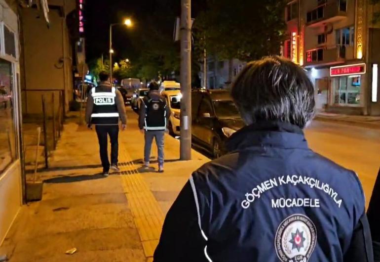 Edirnede 4 kaçak göçmen yakalandı