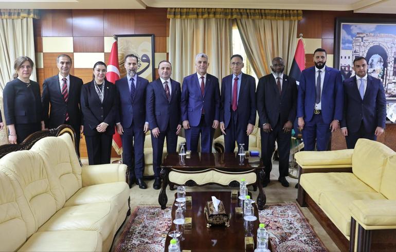 Bakan Bolat, Libya Ekonomi ve Ticaret Bakanı Huveyc ile görüştü