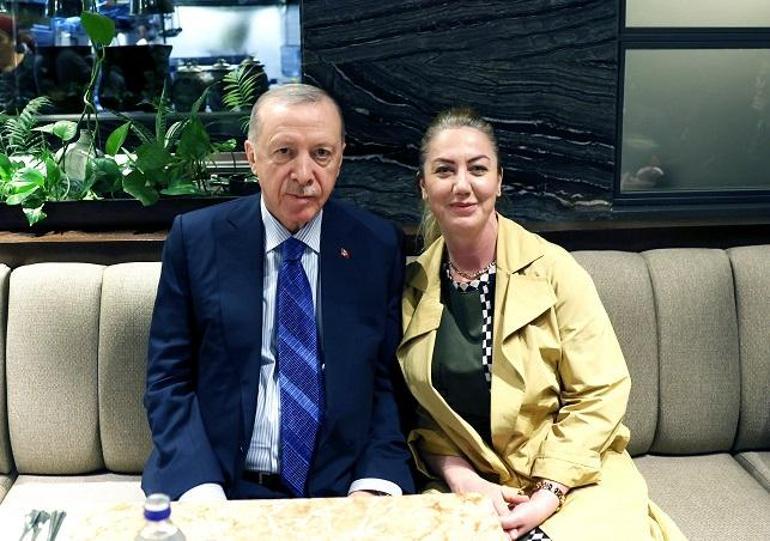 Cumhurbaşkanı Erdoğan bir kafede vatandaşlarla sohbet etti