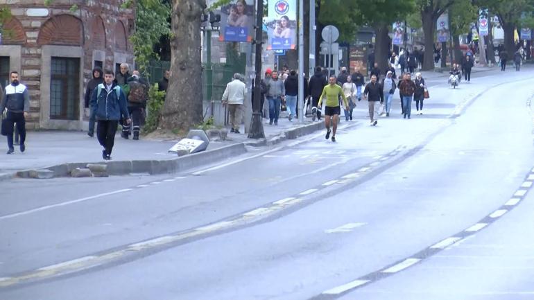1 Mayıs tedbirleri kapsamında, bazı yollar araç ve yaya trafiğine kapatıldı