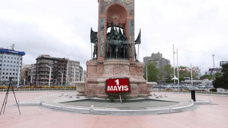 DİSKten Taksim Meydanında basın açıklaması