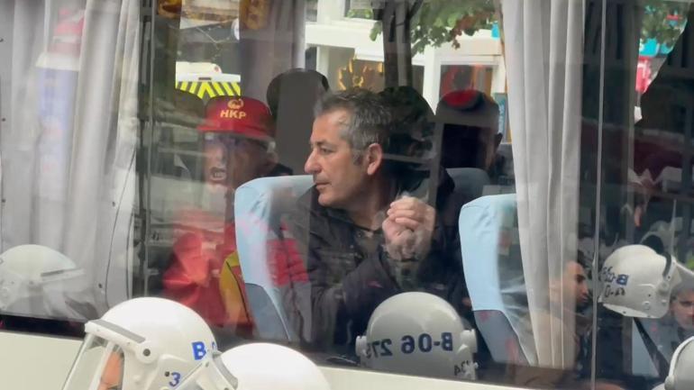 Beşiktaştan Taksim Meydanına çıkmak isteyen gruba polis izin vermedi
