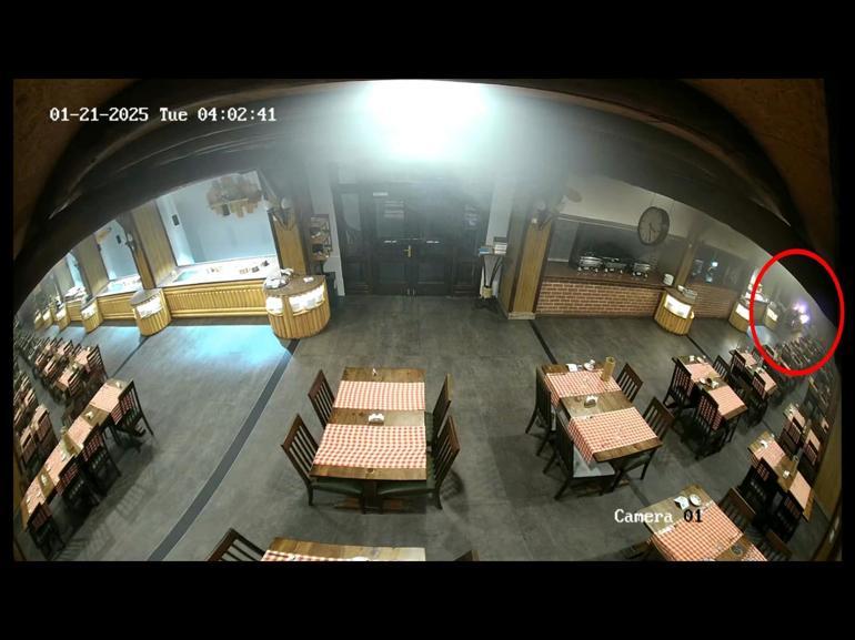 Otel faciasında yangının çıkış anı kamerada; yangının başladığı cihazın ısınmayı önleyen termostatı bozukmuş