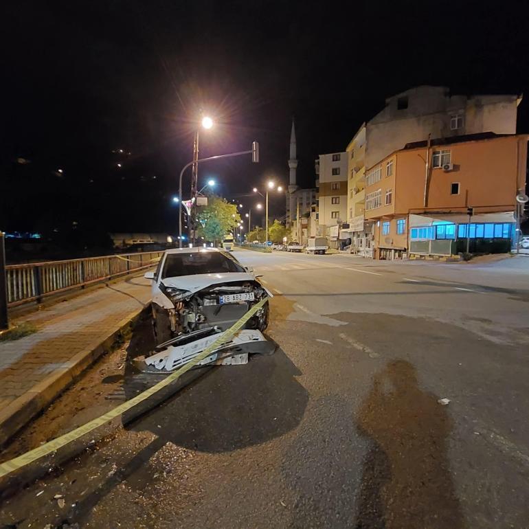 Giresun’da otomobiller çarpıştı; 2 ölü, 3 yaralı