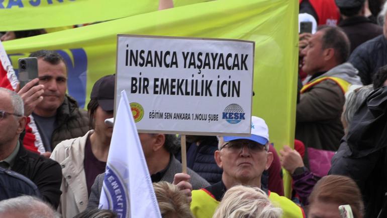 Ankarada 1 Mayıs Emek ve Dayanışma Günü kutlaması