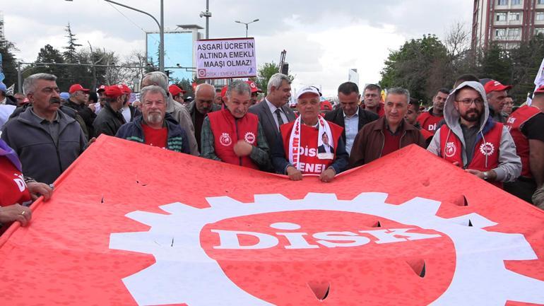 Ankarada 1 Mayıs Emek ve Dayanışma Günü kutlaması