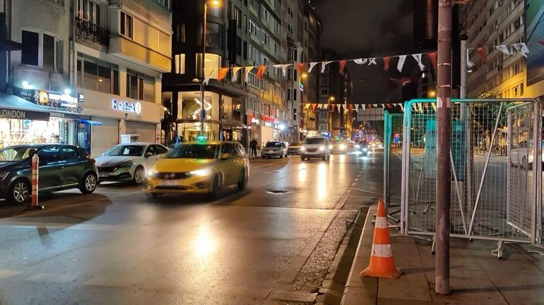 Şişli ve Beyoğlunda 1 Mayıs önlemleri kaldırıldı