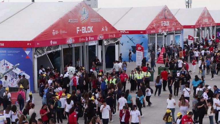 TEKNOFEST KKTC ilk gününde 62 bin ziyaretçi ağırladı; İkinci gün etkinlikleri başladı