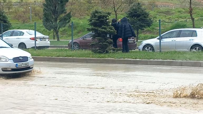 Malatyada sağanak etkili oldu