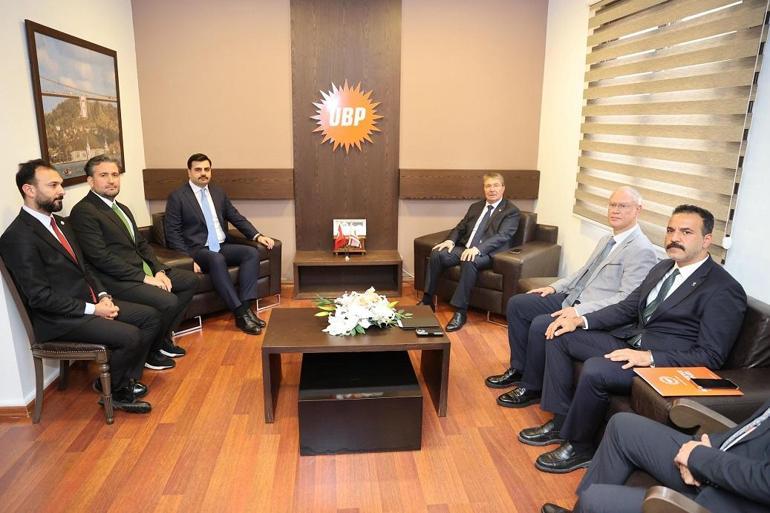 AK Parti Genel Sekreteri İnan, KKTC Cumhurbaşkanı Ersin Tatarı ziyaret etti