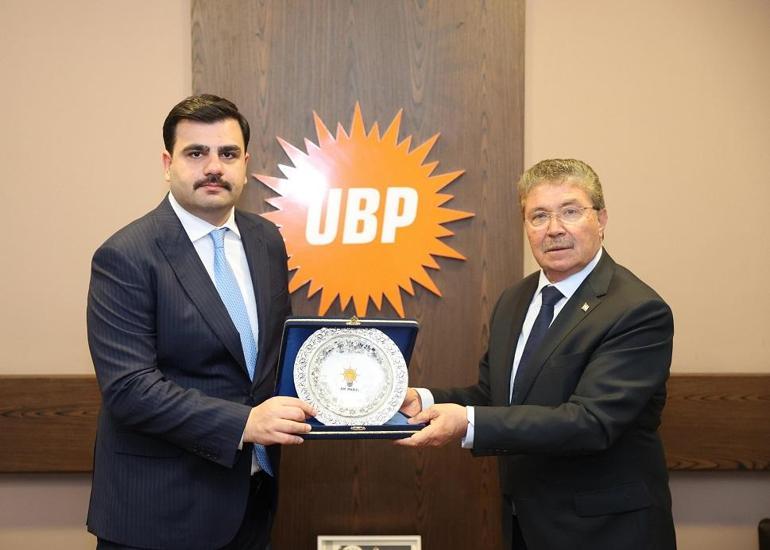 AK Parti Genel Sekreteri İnan, KKTC Cumhurbaşkanı Ersin Tatarı ziyaret etti