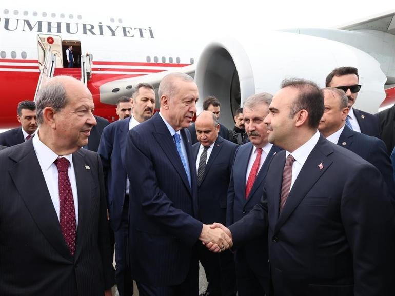 Cumhurbaşkanı Erdoğan, KKTC’de