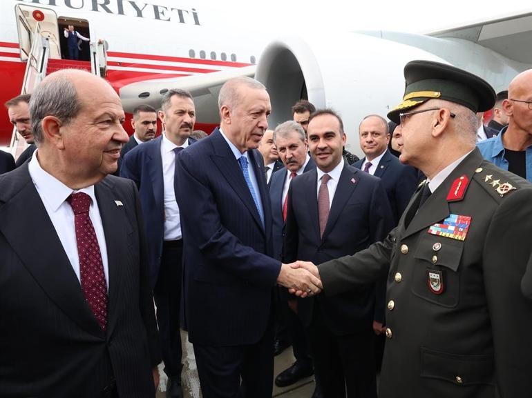Cumhurbaşkanı Erdoğan, KKTC’de