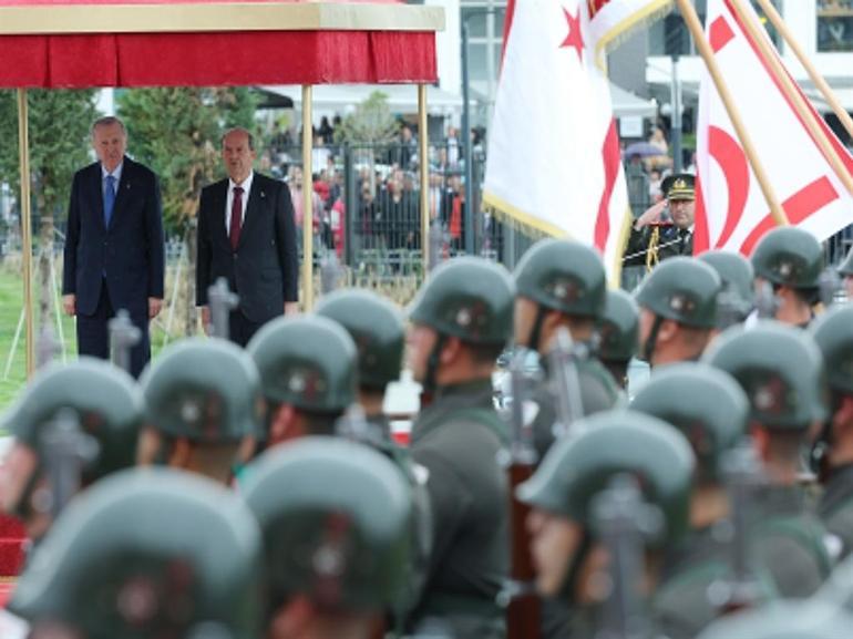 Cumhurbaşkanı Erdoğan, KKTCdeki yeni Cumhuriyet Yerleşkesinin açılışını yaptı