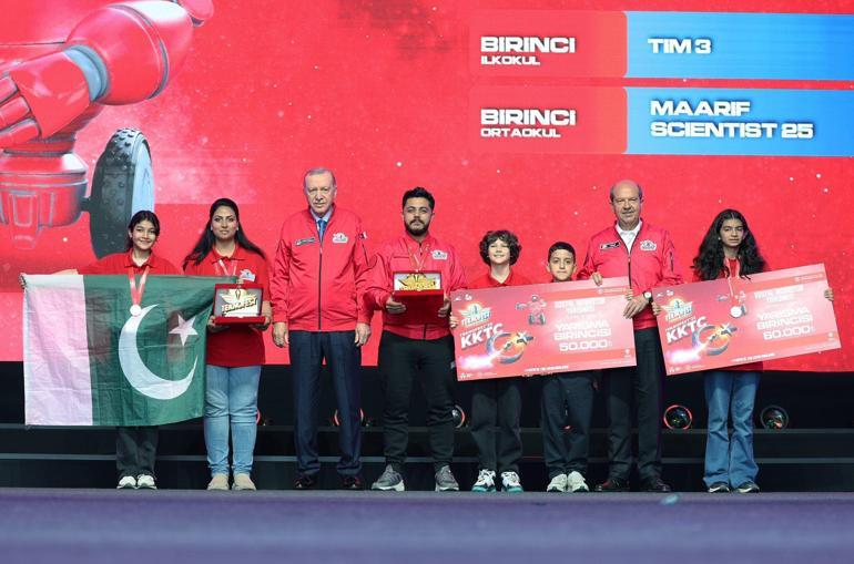 Cumhurbaşkanı Erdoğan: Biz Türk milleti ve Kıbrıs Türkü olarak bu topraklarda ev sahibiyiz