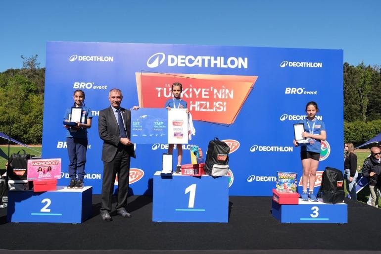 Türkiye’nin en hızlı çocukları belli oldu