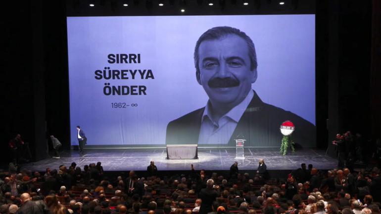 TBMM Başkanvekili Sırrı Süreyya Önder için AKMde tören