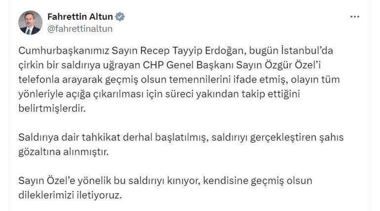 Siyasilerden Özgür Özele yönelik saldırıya tepki
