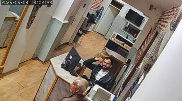 Özele saldıran Selçuk Tengioğlunun saldırıdan önce konakladığı oteldeki görüntüleri ortaya çıktı