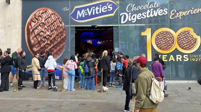 McVities Çikolatalı Digestives 100üncü yılını kutluyor