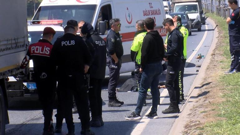 Başakşehirde TIR yolun karşısına geçmek isteyen yayaya çarptı: 1 ölü