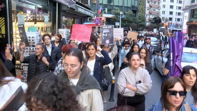 Şişli’de kadınlar öldürülen Bahar Aksu için yürüdü
