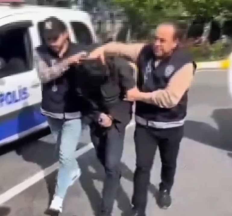 Bayrampaşada market çalışanını darbeden şüpheli yakalandı