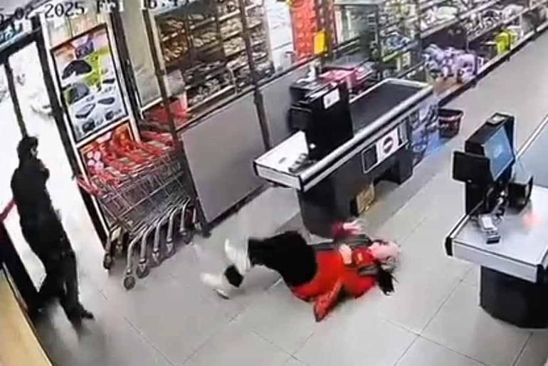 Bayrampaşada market çalışanını darbeden şüpheli yakalandı