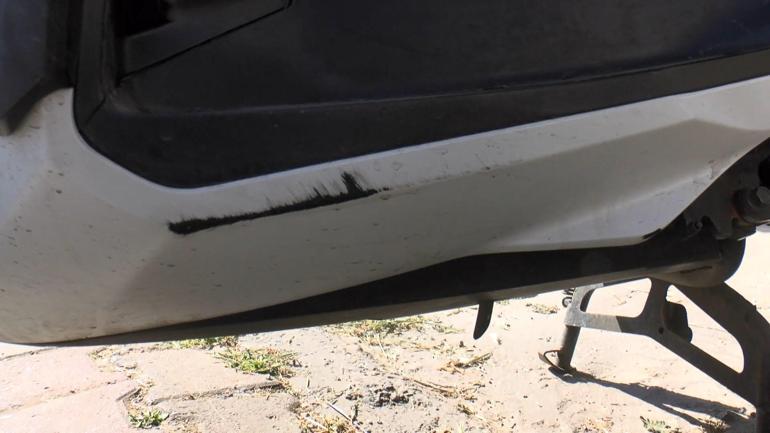 Zeytinburnunda yakıt dökülen yolda kaydı; sürücünün refleksiyle ölümden döndü