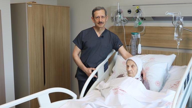 104 yaşındaki hasta, kapalı kalp ameliyatıyla sağlığına kavuştu
