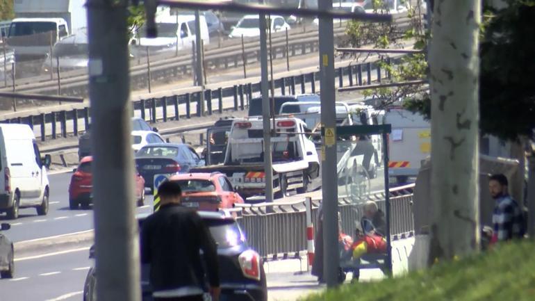 Küçükçekmece D-100 Karayolunda kaza: 2 yaralı