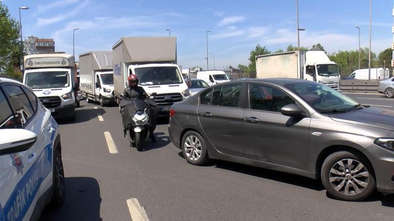 Küçükçekmece D-100 Karayolunda kaza: 2 yaralı