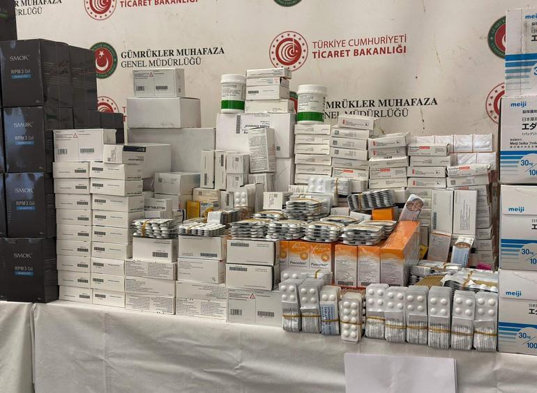 Kapıkuledeki TIRda elektronik sigara ile ilaç ele geçirildi