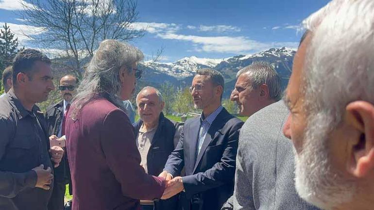 İletişim Başkanı Altun, amcasının cenazesine katıldı