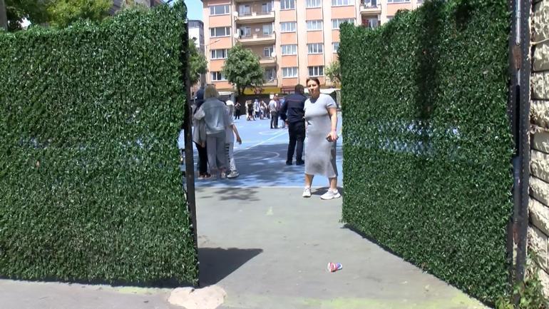Bakırköyde ilkokulda yangın paniği