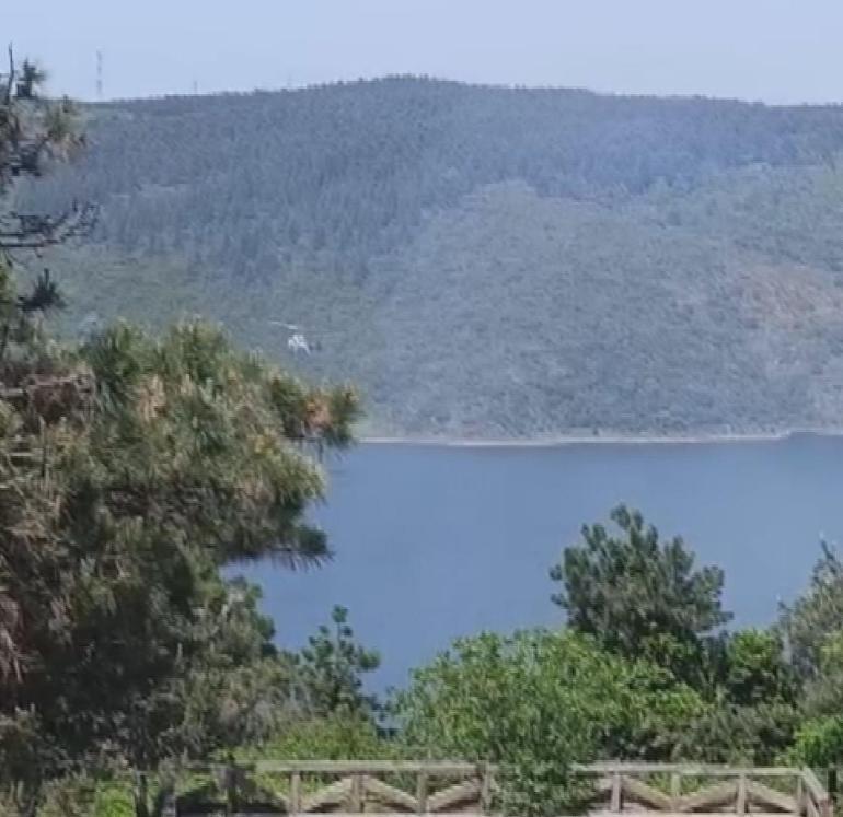 Sultangazi Kent Ormanında çıkan yangın söndürüldü