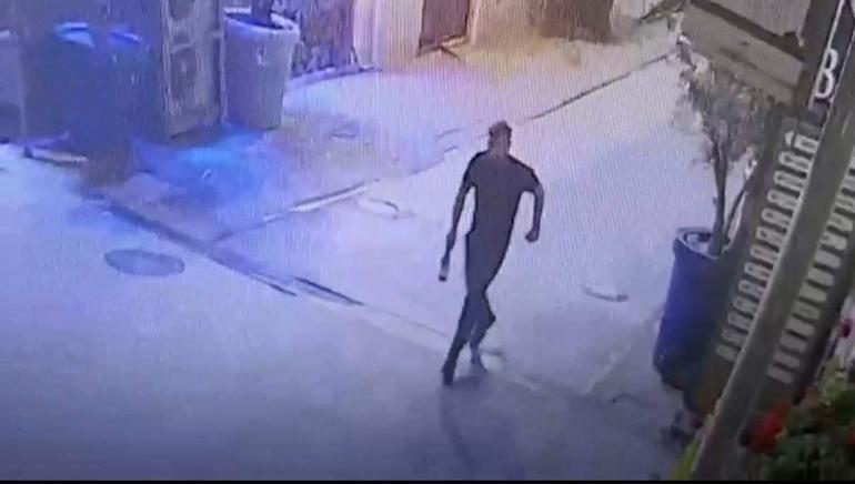 Beşiktaşta eğlence mekanındaki silahlı saldırı güvenlik kamerasında