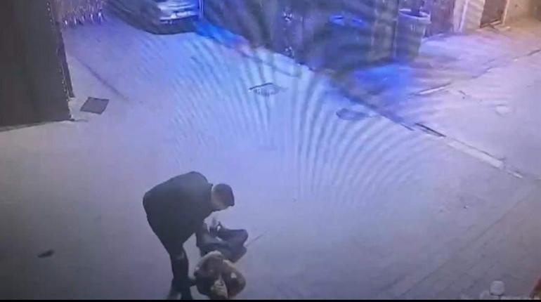 Beşiktaşta eğlence mekanındaki silahlı saldırı güvenlik kamerasında