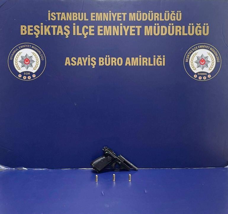 Beşiktaşta eğlence mekanındaki silahlı saldırı güvenlik kamerasında