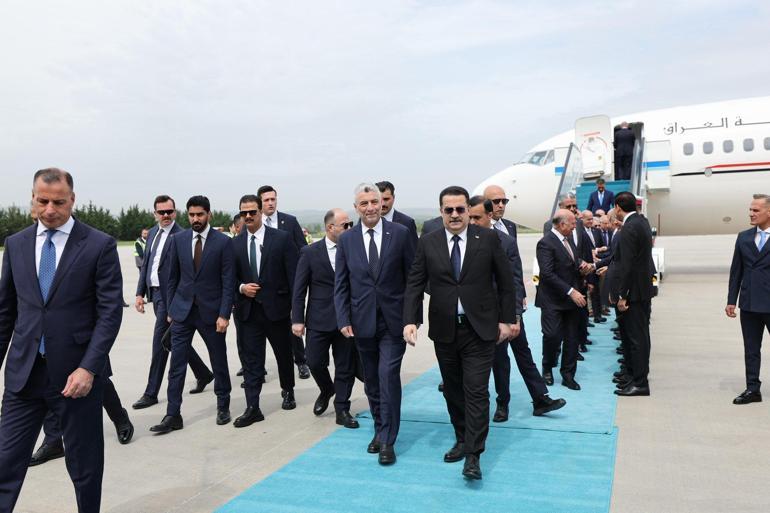 Bakan Bolat, Irak Başbakanı Sudaniyi karşıladı