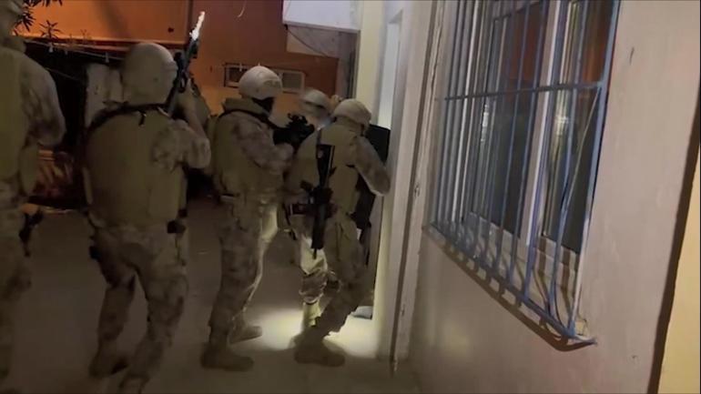 DEAŞ operasyonunda 16 şüpheli yakalandı