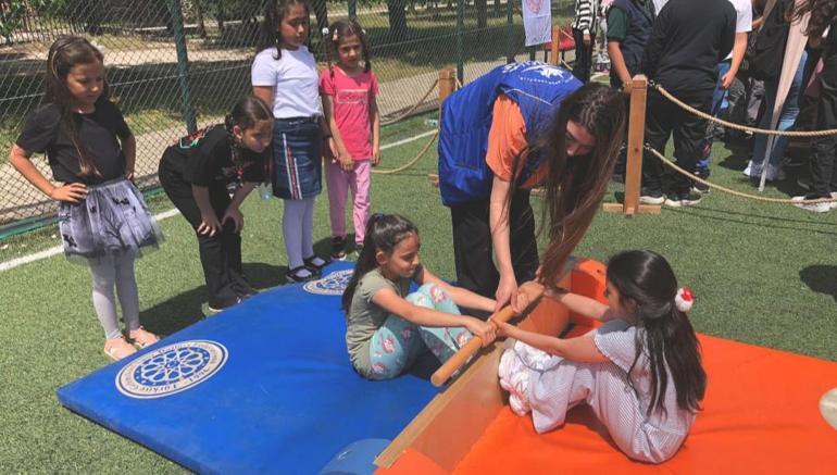 Gaziantep’te depremzede çocuklara etkinlik