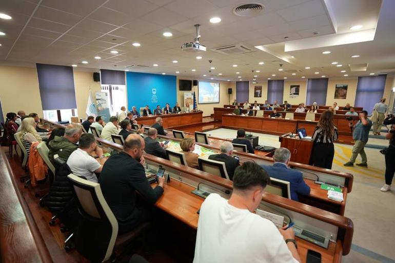 Bosna Hersek’teki Türk medya temsilcileri Mostar Belediye Başkanı Kordić ile görüştü