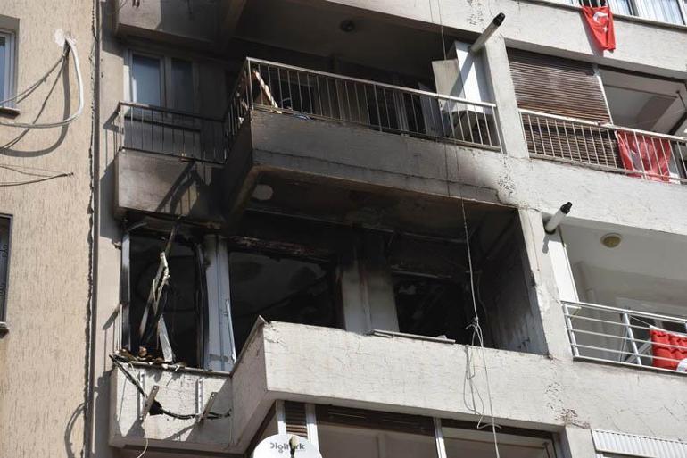 Bornovadaki patlamaya ilişkin yeni görüntüler ortaya çıktı