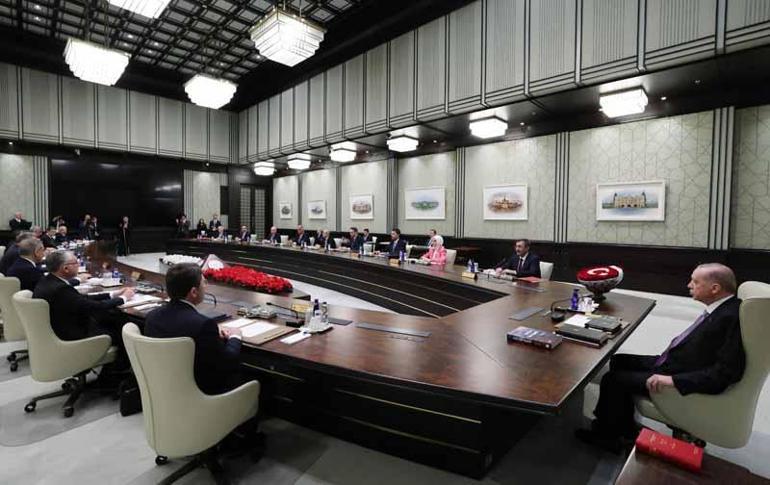 Cumhurbaşkanlığı Kabinesi toplandı