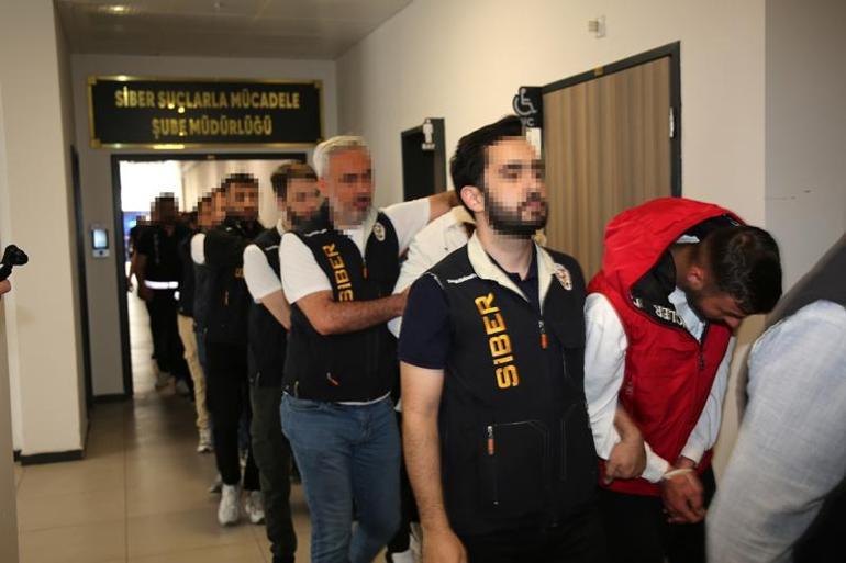 Sahte araç kiralama sitesi üzerinden 122 kişiyi dolandıran 52 şüpheli tutuklandı