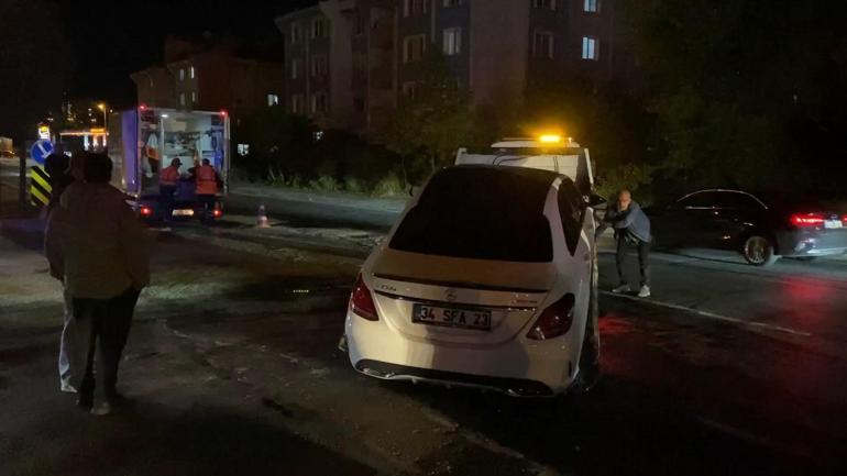 Başakşehir’de cip ile otomobil çarpıştı: 5 yaralı