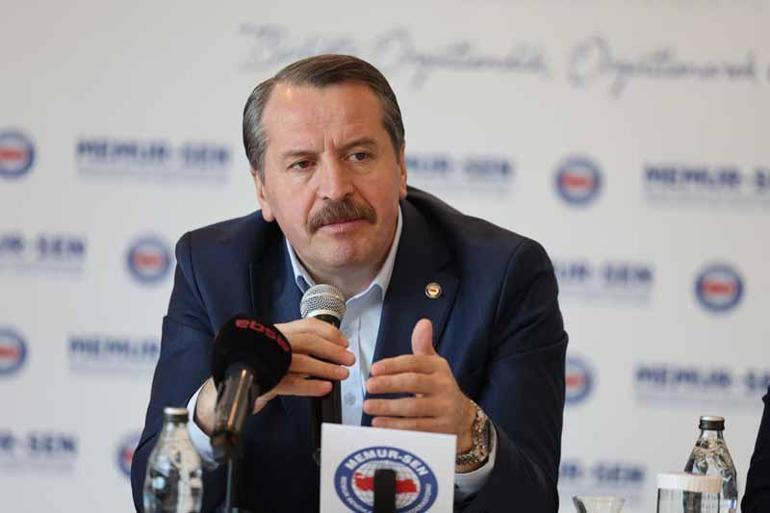 Memur-Sen Genel Başkanı Yalçın: Amacımız, emekçilerin milli gelirden düzgün pay alması