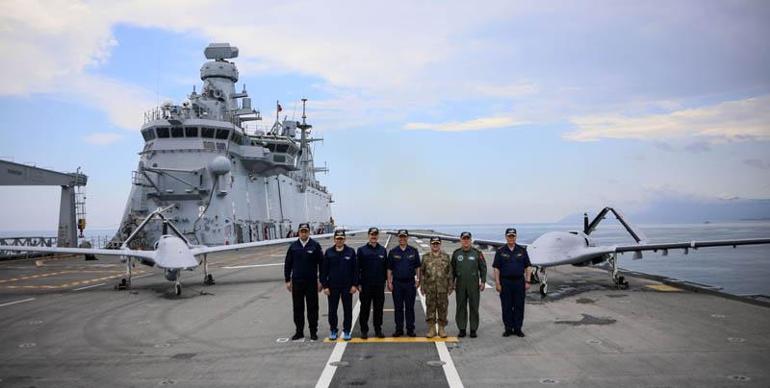 Bayraktar TB3, ilk kez bir tatbikatta kullanıldı