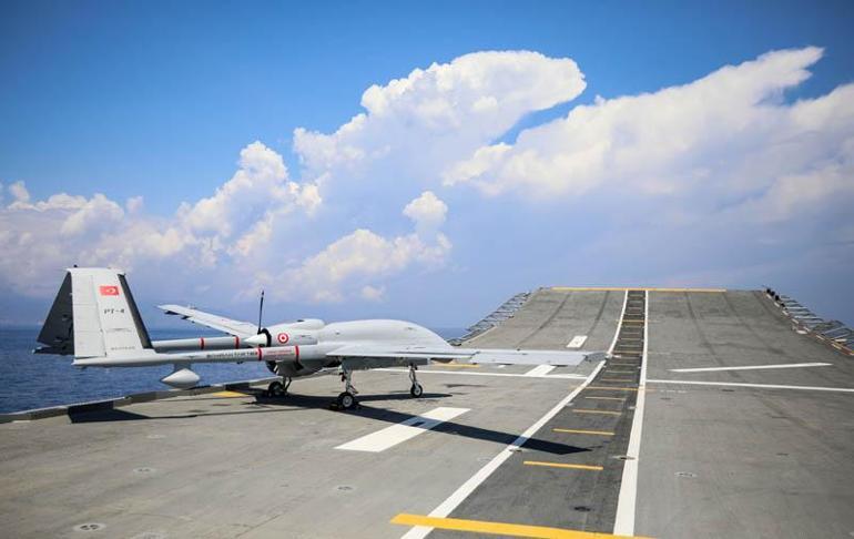 Bayraktar TB3, ilk kez bir tatbikatta kullanıldı